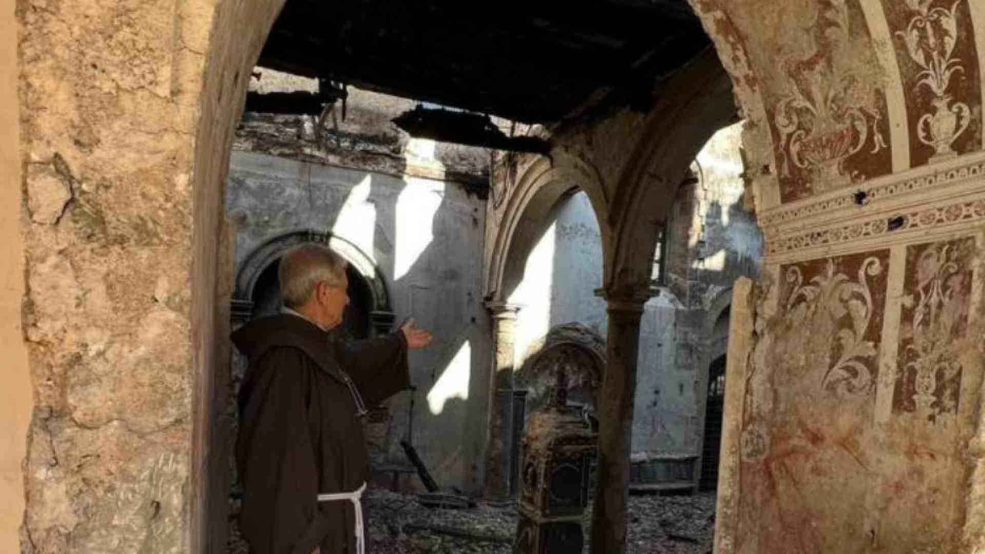 Immagine di Ritorno alla chiesa di Santa Maria di Gesù: «Così la ricostruiremo»