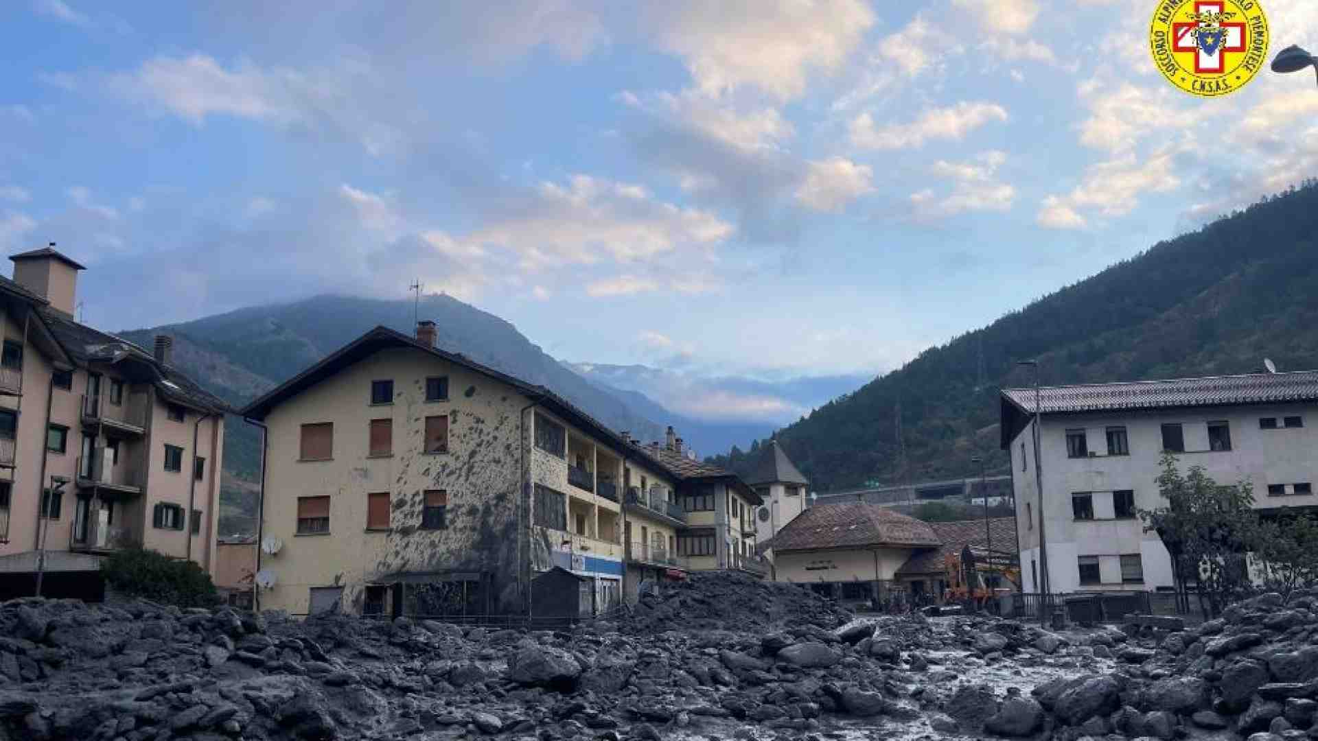 Immagine di Frana e esondazioni, Bardonecchia sotto il fango. Le immagini