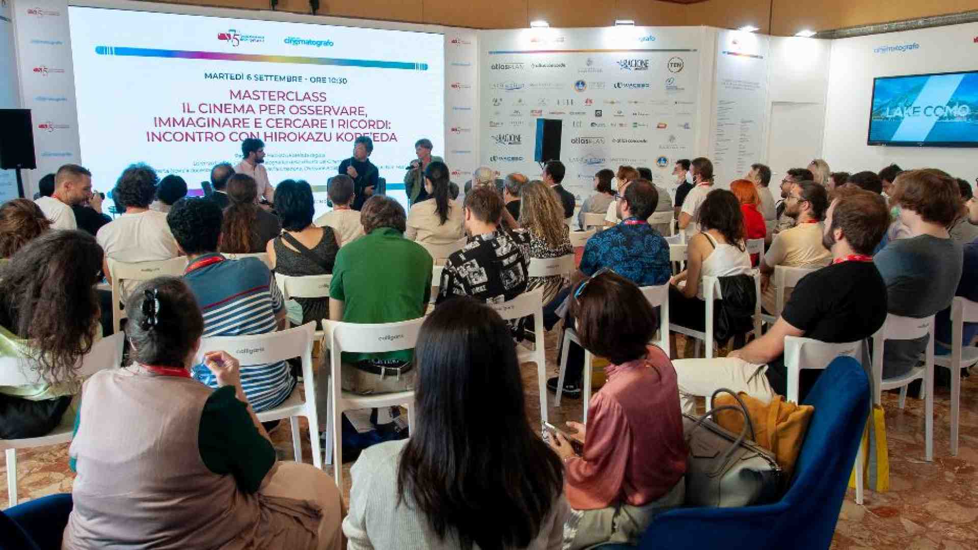 Immagine di Cinematografo in Laguna, primi piani sull'uomo
