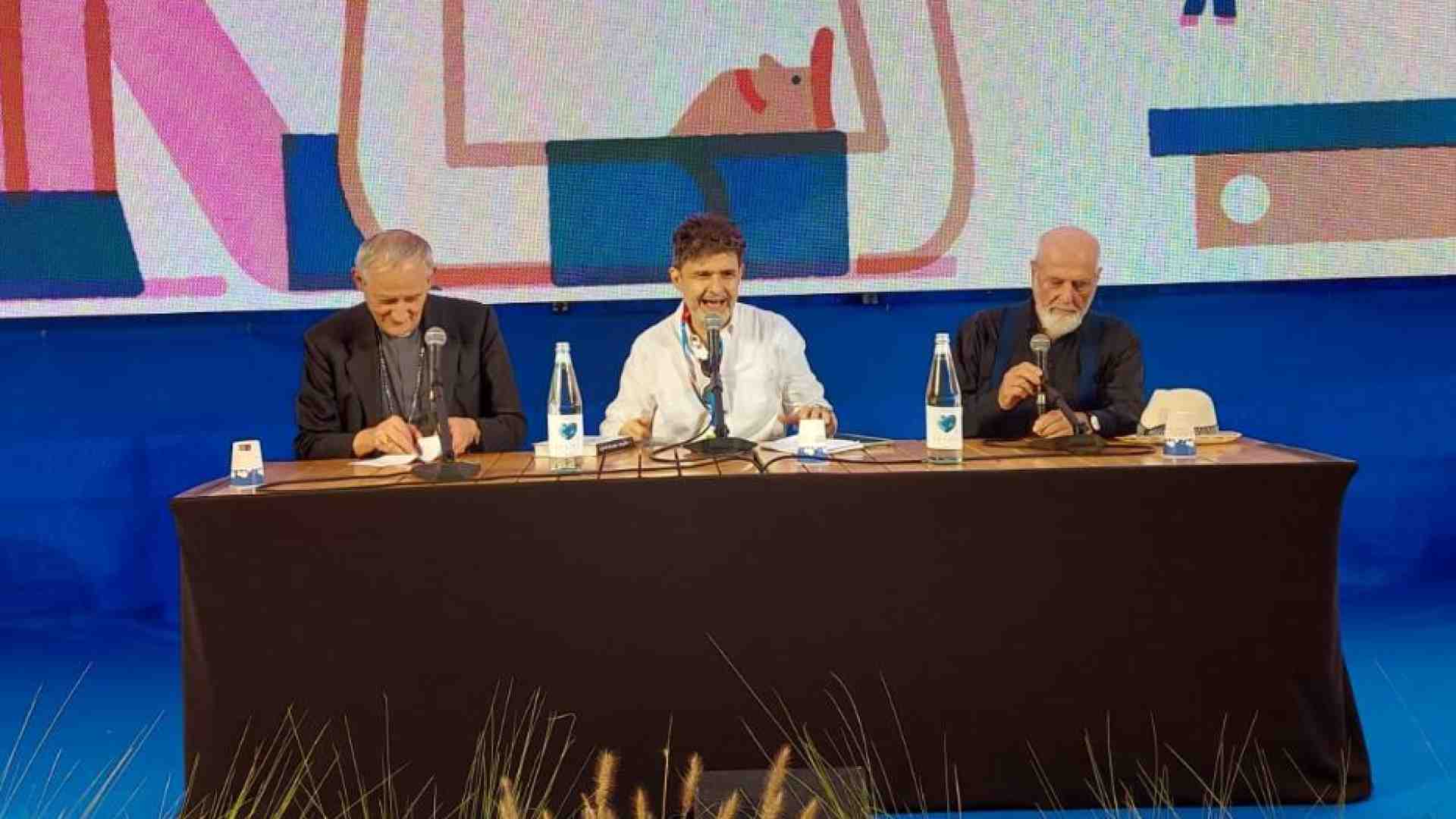 Immagine di Purificare la Terra dall’egoismo: dialogo Zuppi-Pistoletto