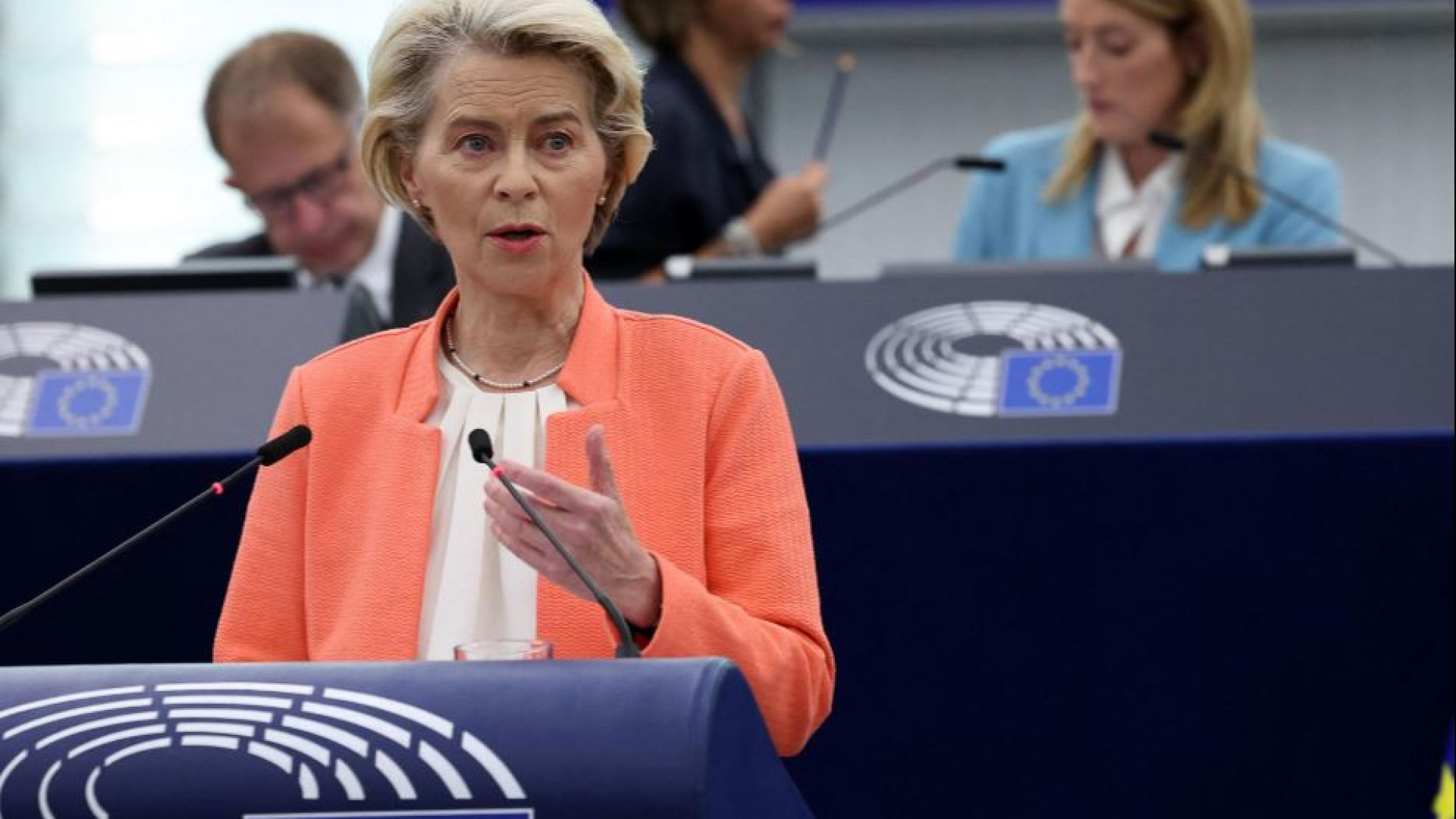 Immagine di Von der Leyen rilancia il Green Deal. E "ingaggia" Draghi