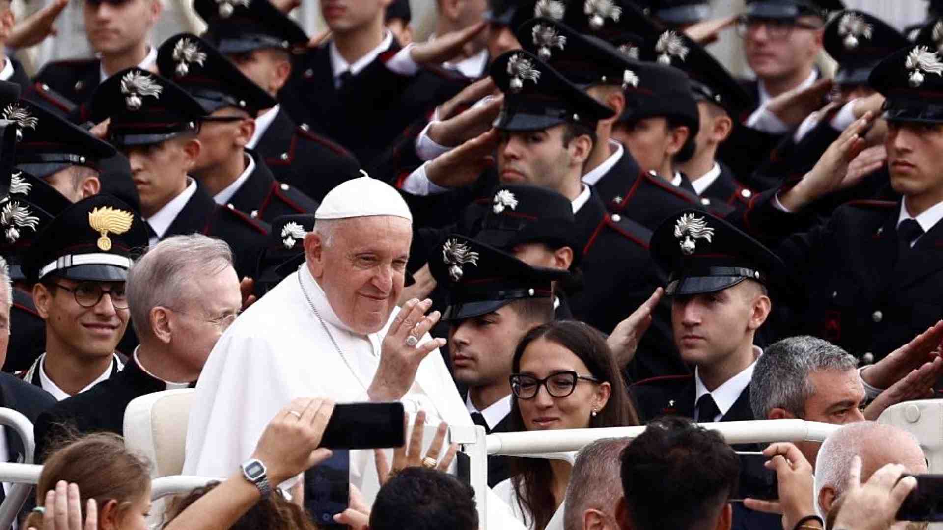 Immagine di Il Papa: il sacrificio di D'Acquisto esempio per l'azione dei carabinieri