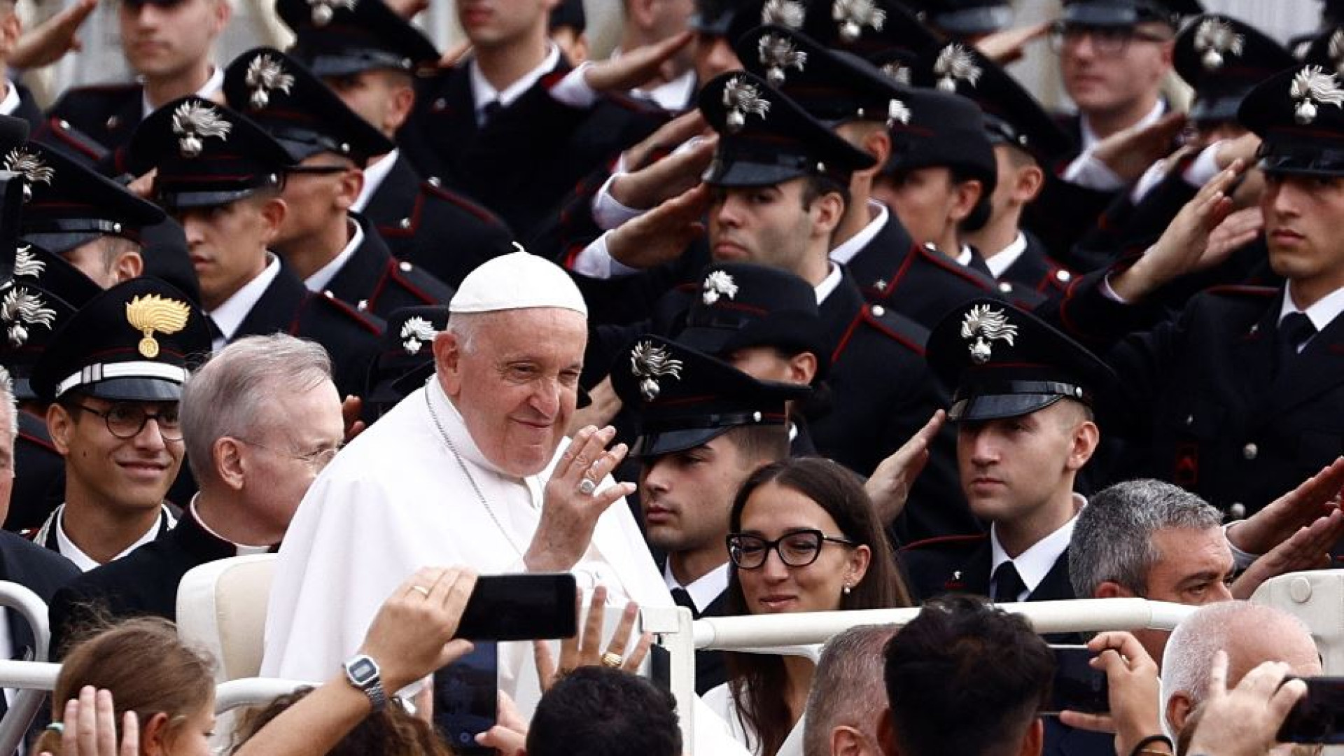 Immagine di Il Papa: il sacrificio di D'Acquisto esempio per l'azione dei carabinieri