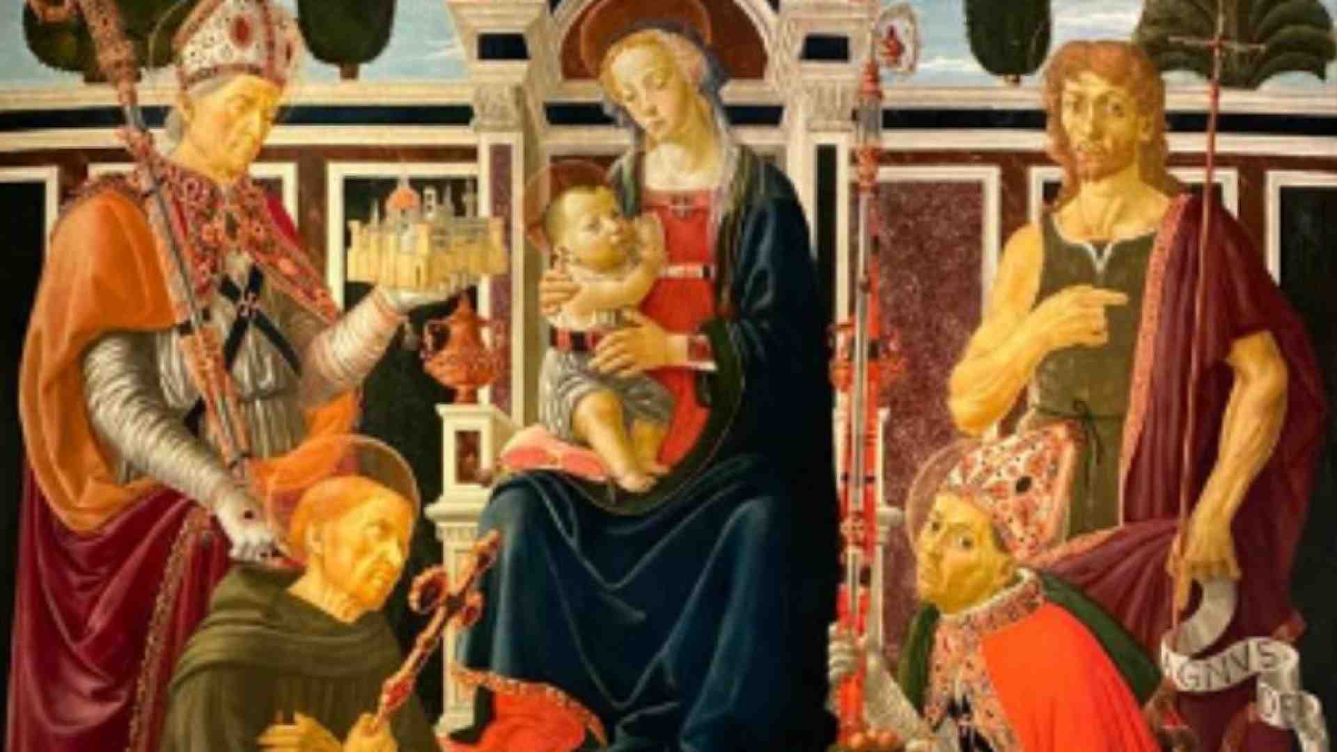 Immagine di Pala Macinghi: il capolavoro di Andrea del Verrocchio torna a casa