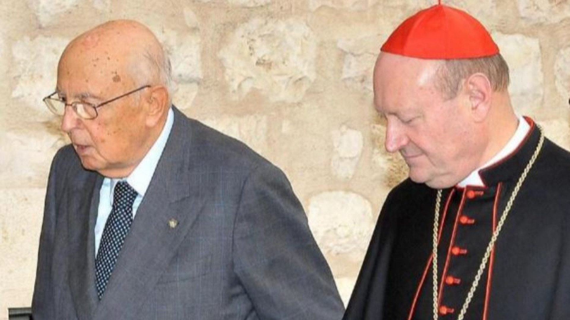 Immagine di Ravasi: il dialogo con Napolitano fra musica e libri. Pure sulla trascendenza