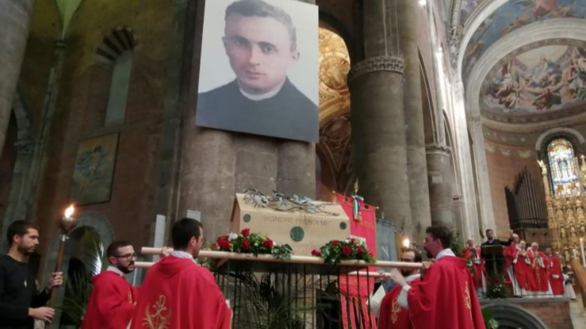 Immagine di Piacenza celebra don Beotti ucciso dai nazisti. «Incarnò il Buon Pastore»