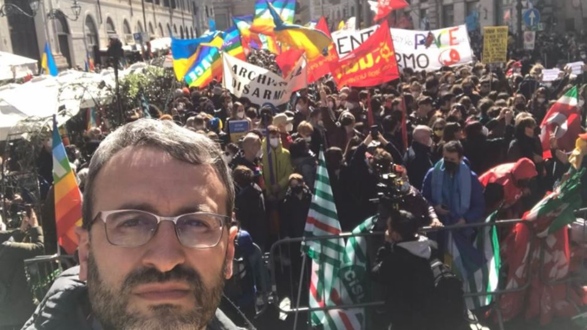 Immagine di Vignarca: «La Costituzione è vitale per una pace positiva»