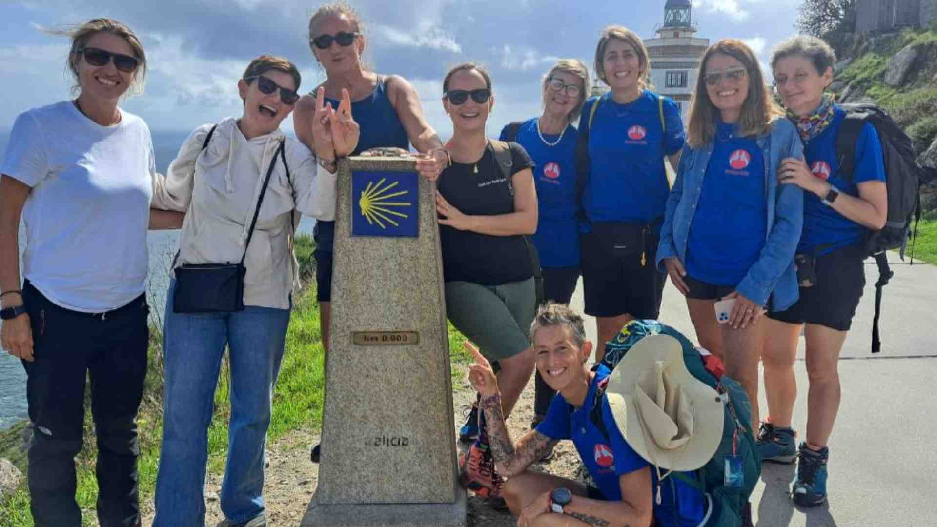 Immagine di Dieci donne in Cammino contro il cancro: il nostro grazie lo diciamo a Santiago