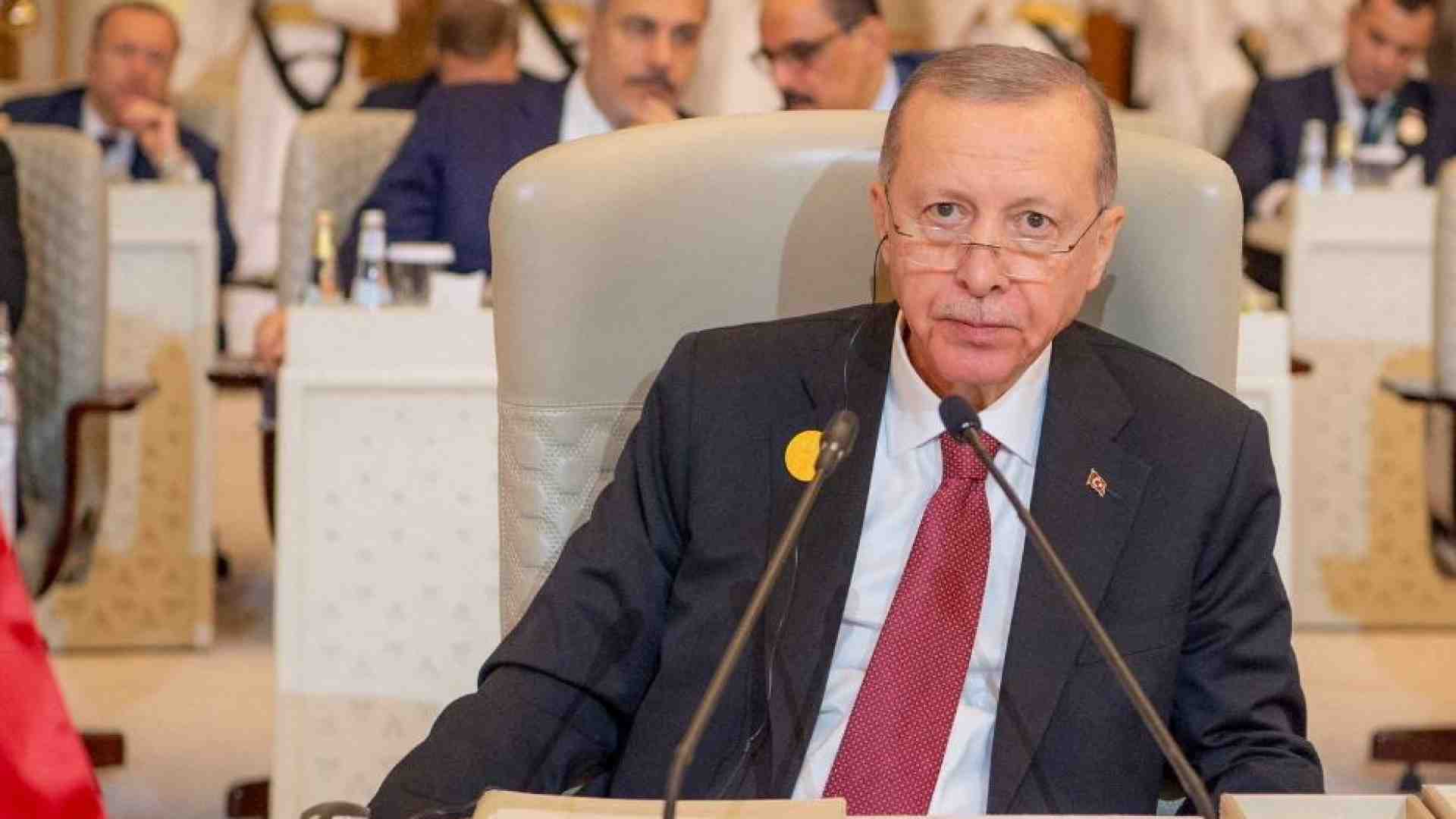 Immagine di Erdogan sale sul carro pro Hamas. In fumo cinque anni di dialogo