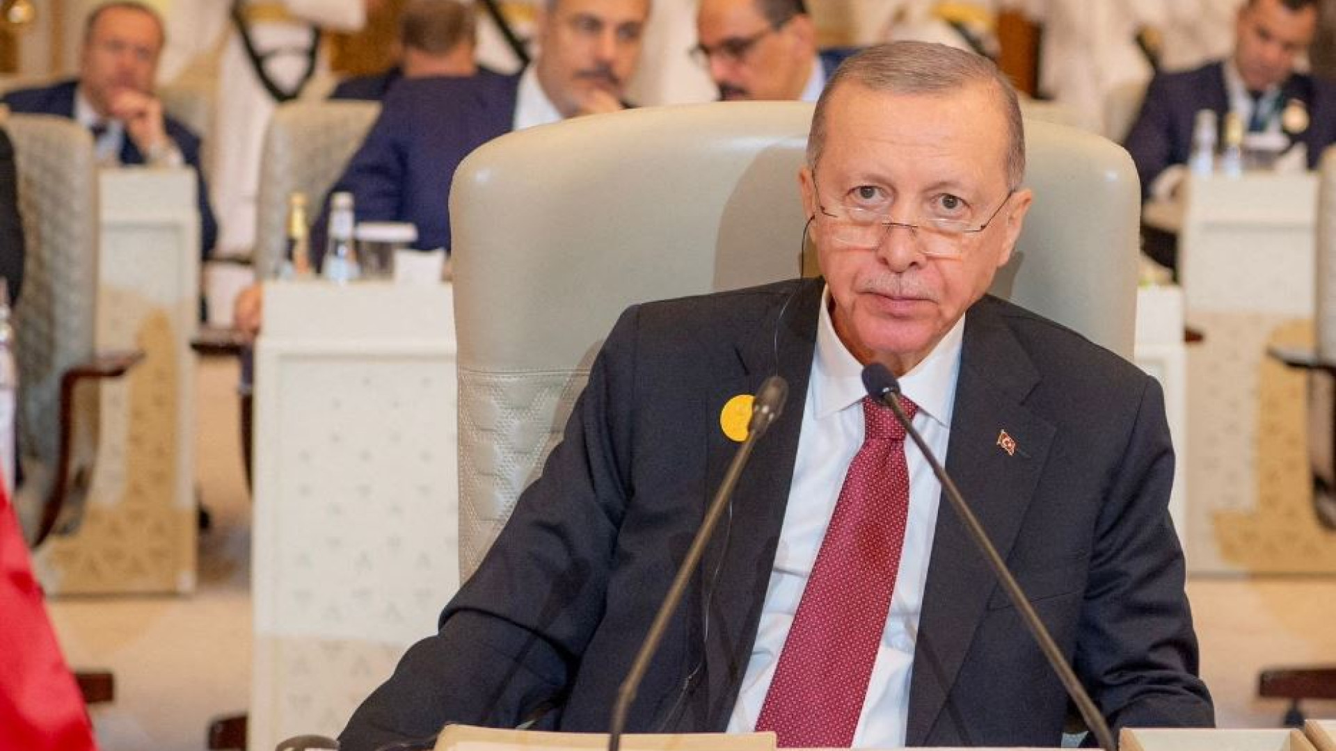 Immagine di Erdogan sale sul carro pro Hamas. In fumo cinque anni di dialogo