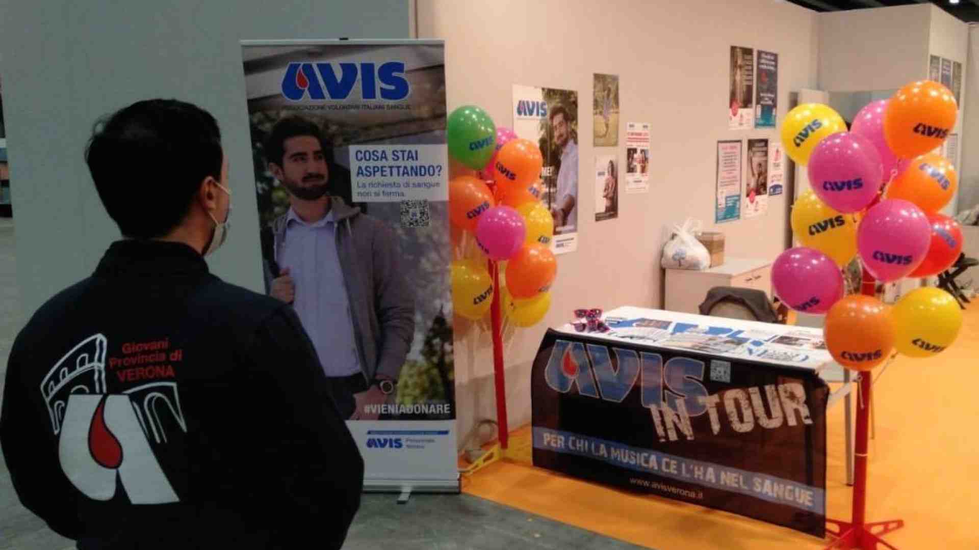 Immagine di L’Avis provinciale di Verona con i giovani al Job&Orienta