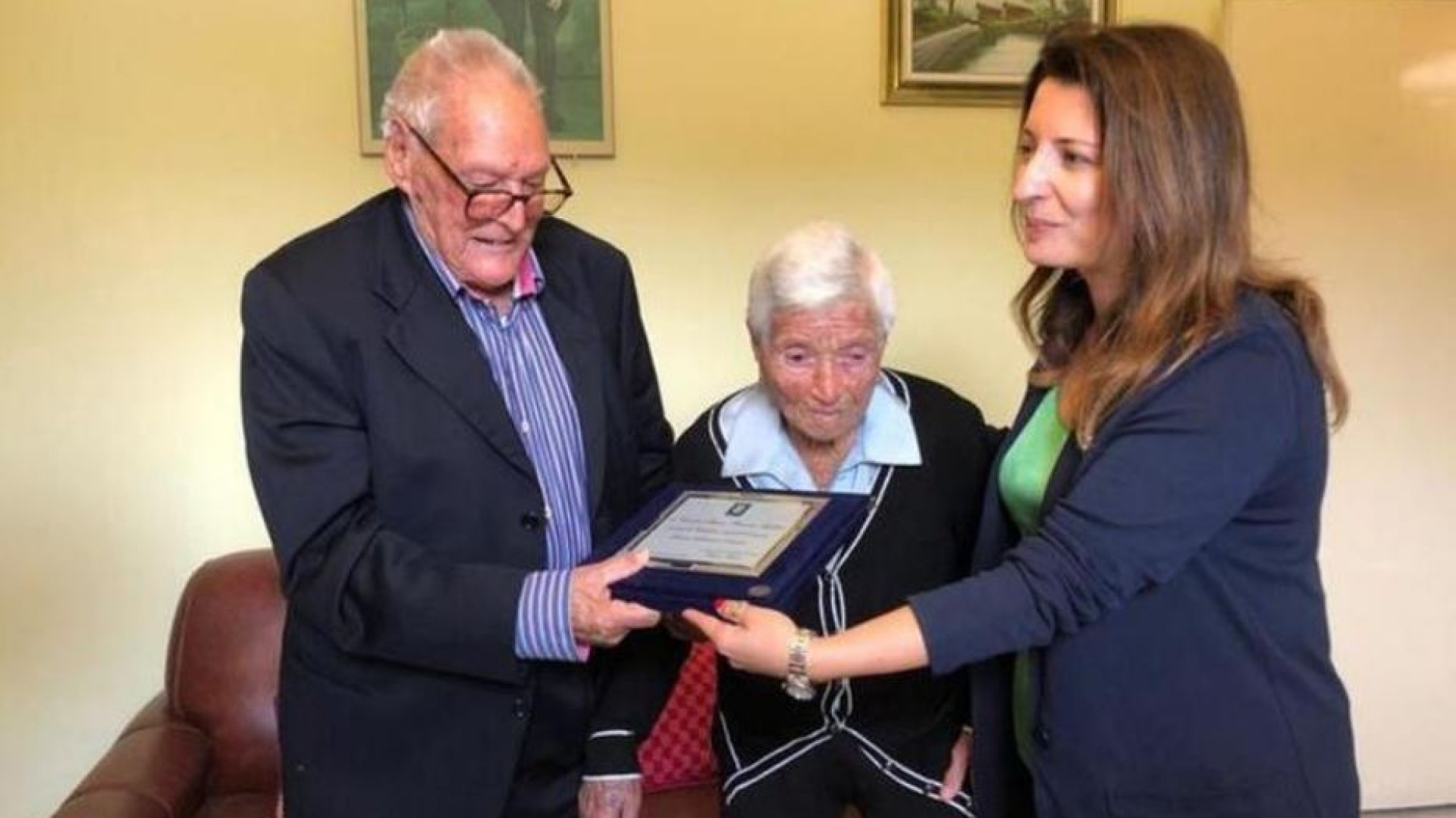 Immagine di «Sposi da 77 anni. Il segreto? Parlare poco e lavorare tanto»