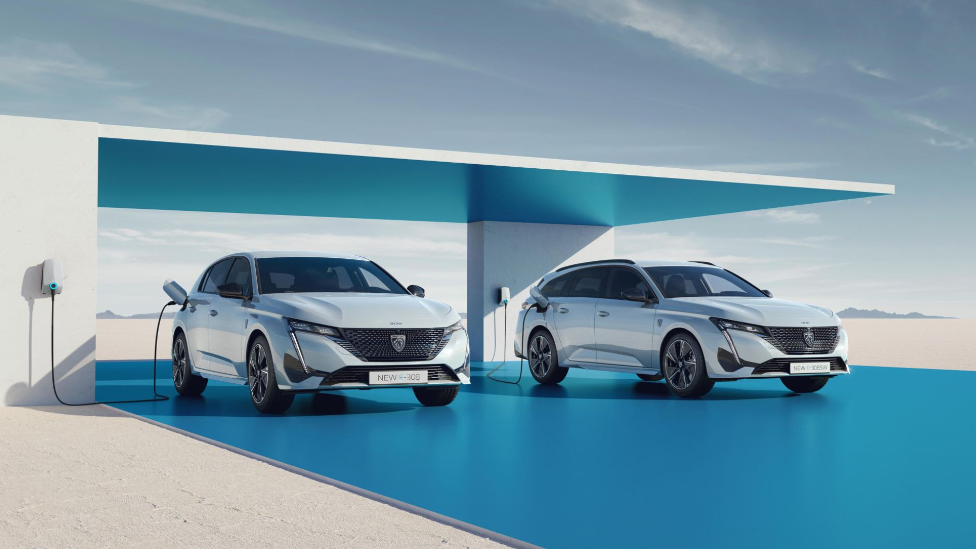 Immagine di Peugeot e-208 ed e-308: stessa scossa e strade diverse
