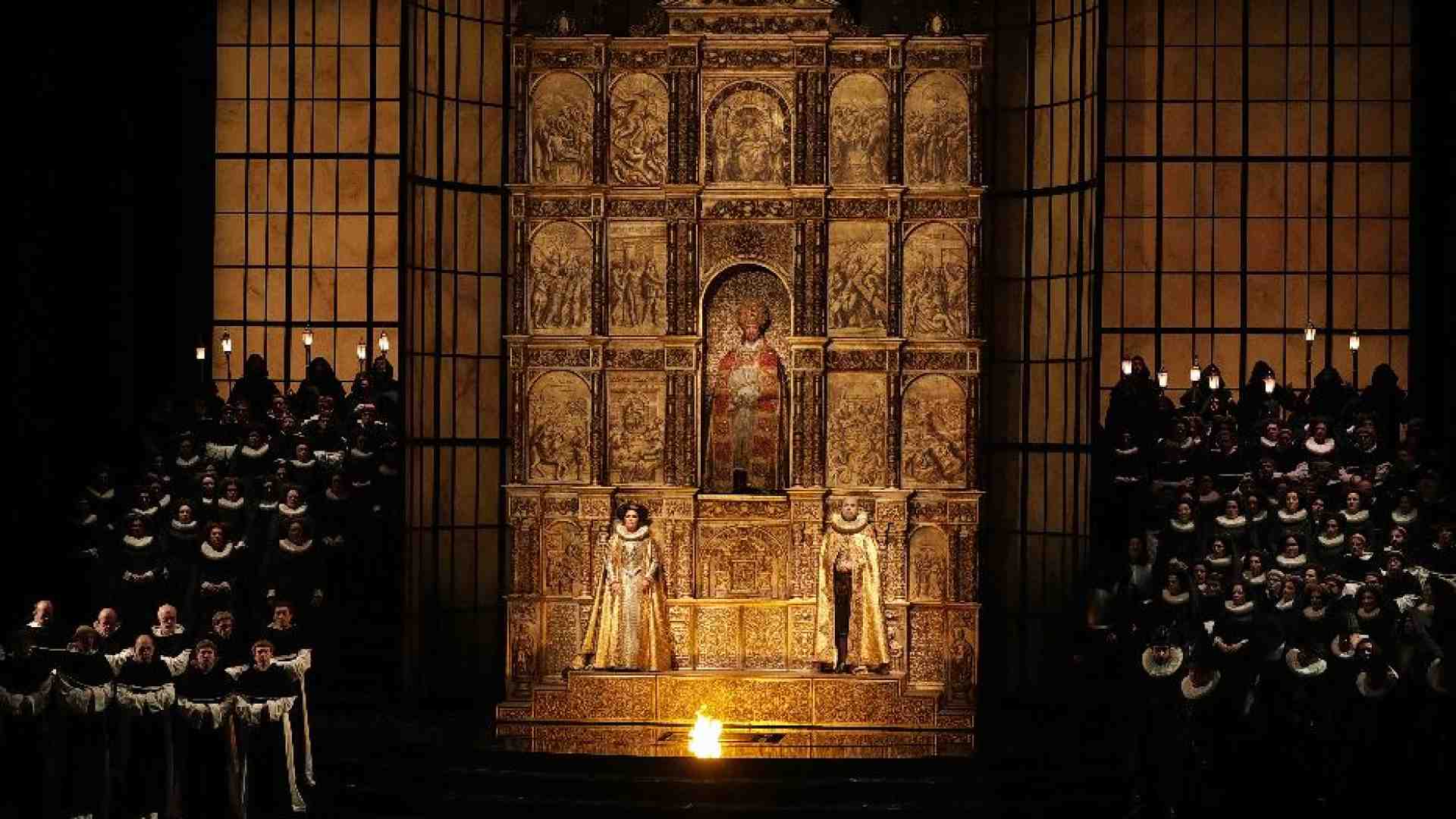 Immagine di Don Carlo, peccato e redenzione. Un inno di eterna resistenza