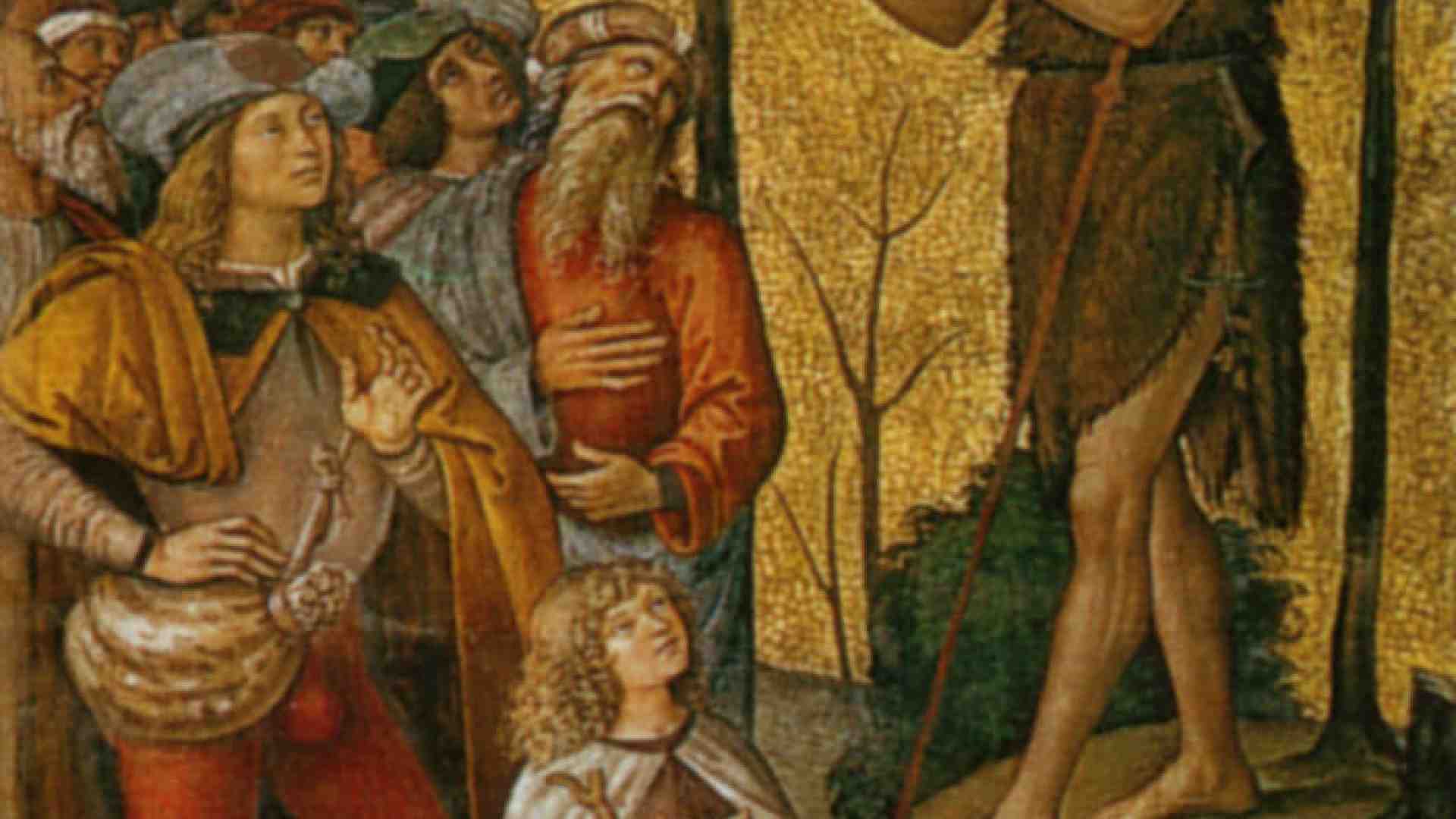 Immagine di Giovanni, il battezzatore annuncia  la venuta del Messia