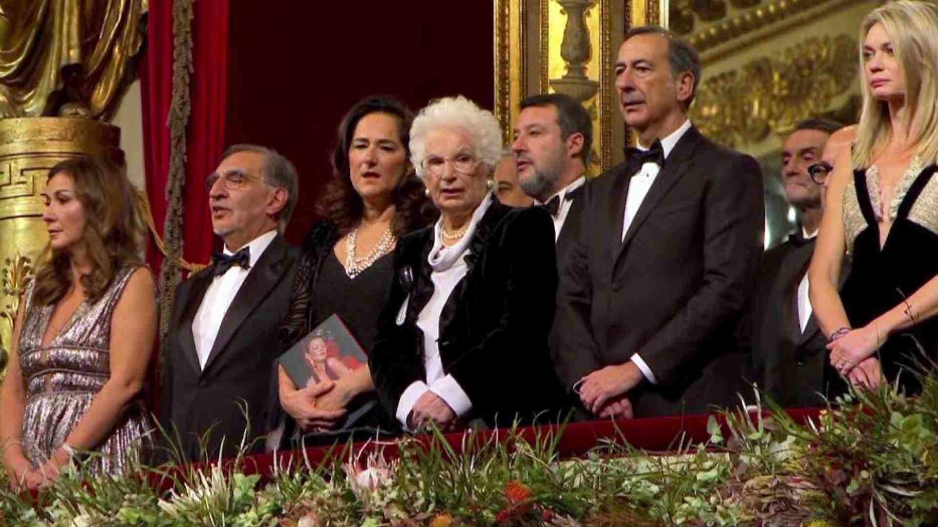 Immagine di Scala, Liliana Segre regina sul Palco Reale per "Don Carlo"