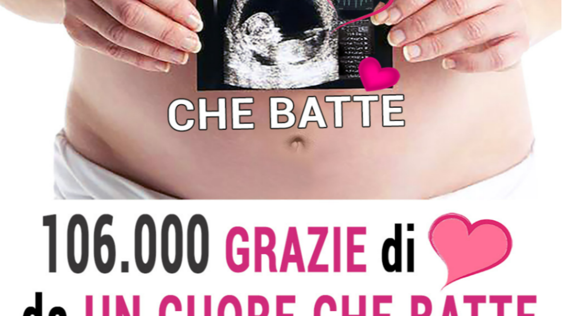 Immagine di «Un cuore che batte», 106mila firme per cambiare la 194