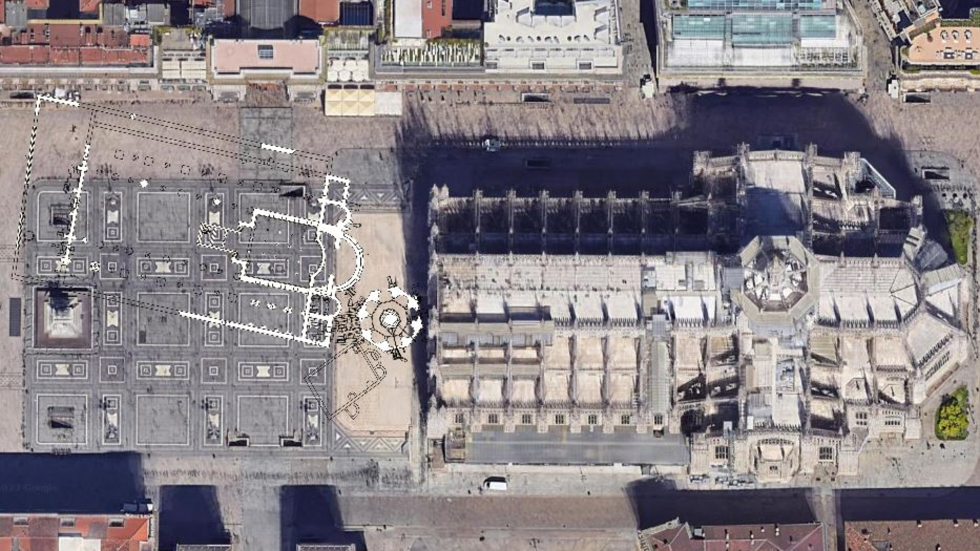Immagine di Quanti misteri sotto le pietre di piazza Duomo a Milano