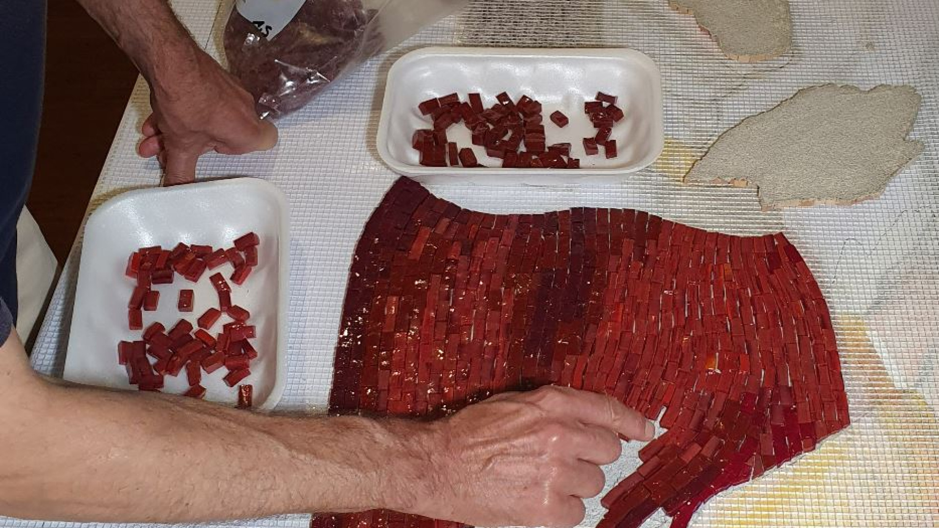 Immagine di «I miei mosaici in dono al Papa»