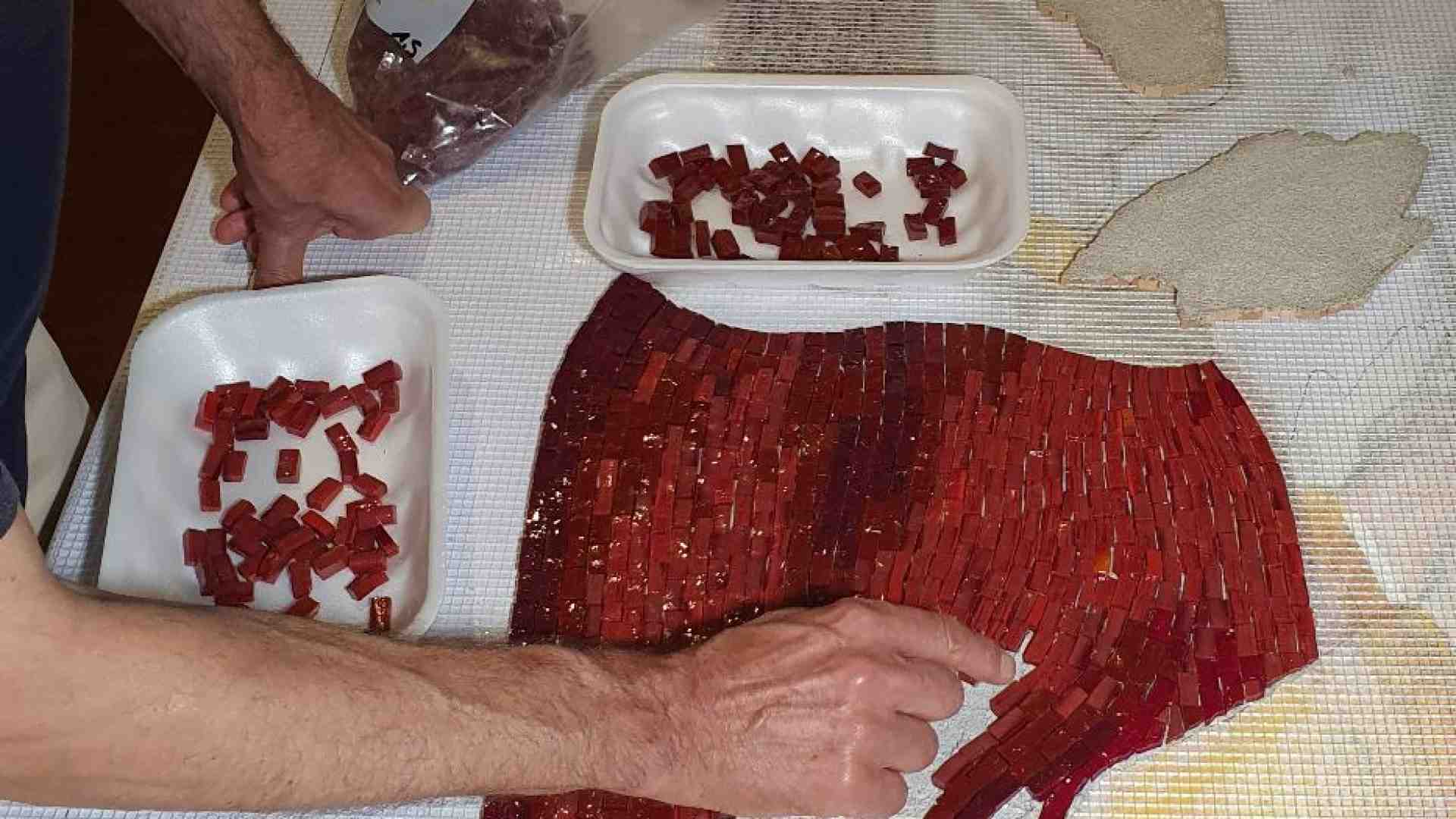 Immagine di «I miei mosaici in dono al Papa»