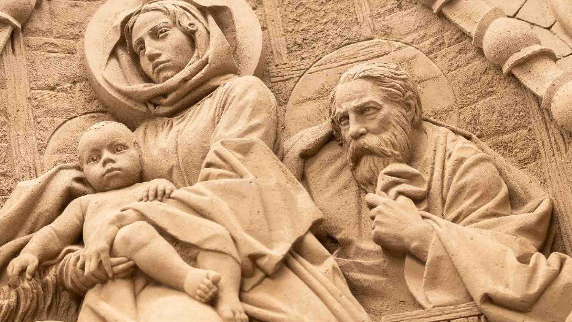 Immagine di A Jesolo il presepe di sabbia che unisce Assisi a Betlemme