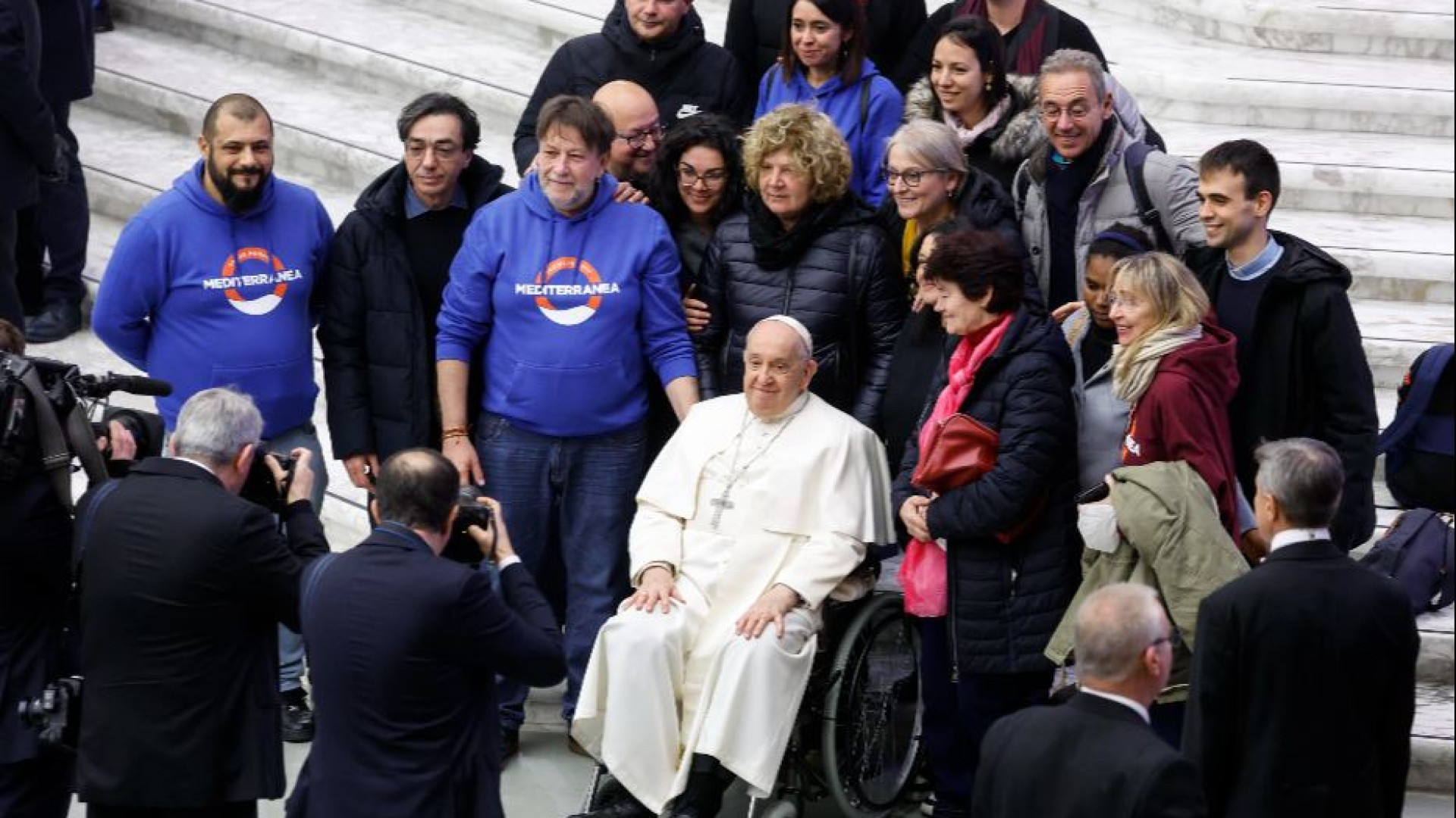 Immagine di Il Papa: prezioso il lavoro di salvataggio di Mediterranea