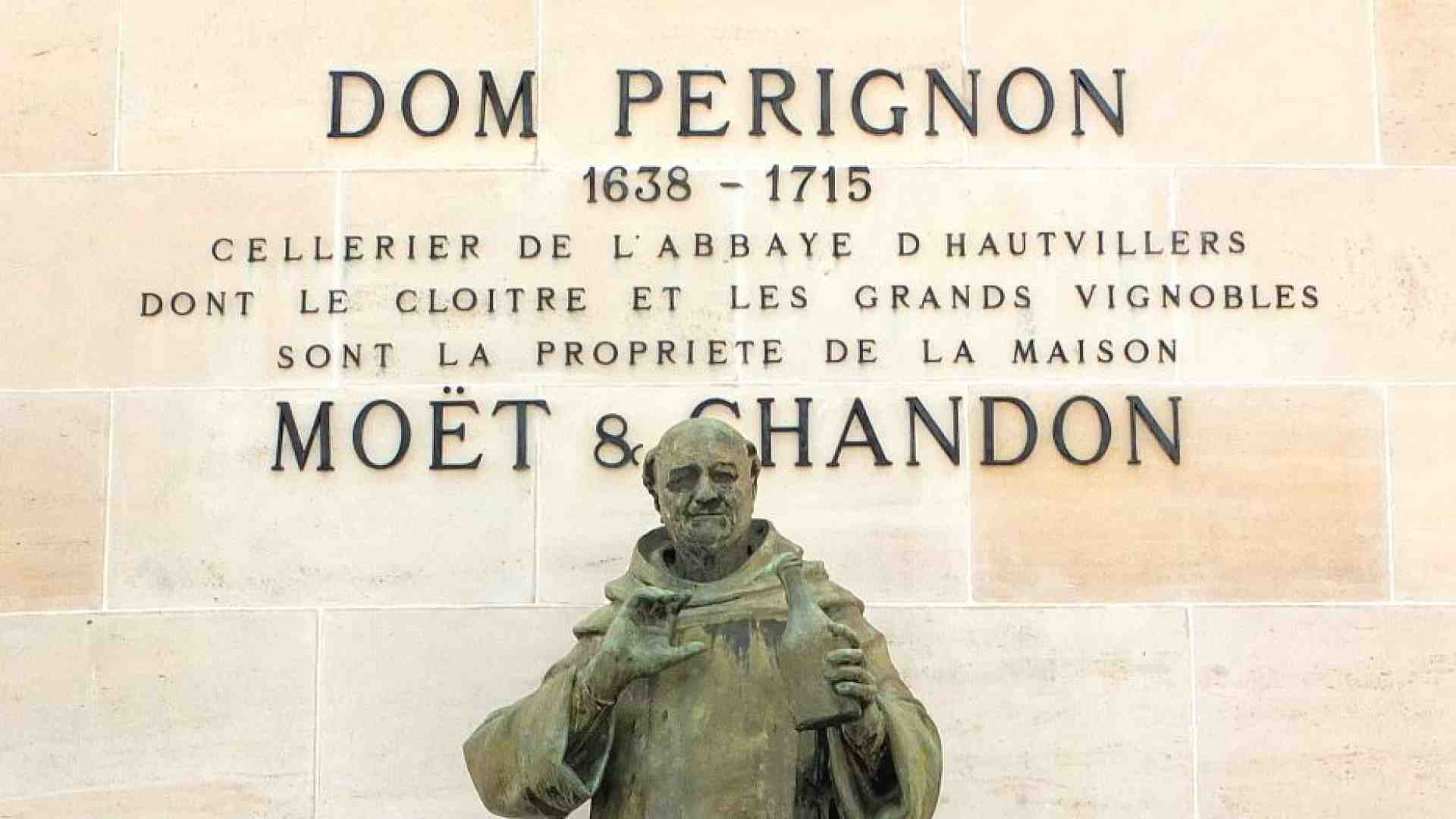 Immagine di Dom Perignon, l'inventore dello champagne