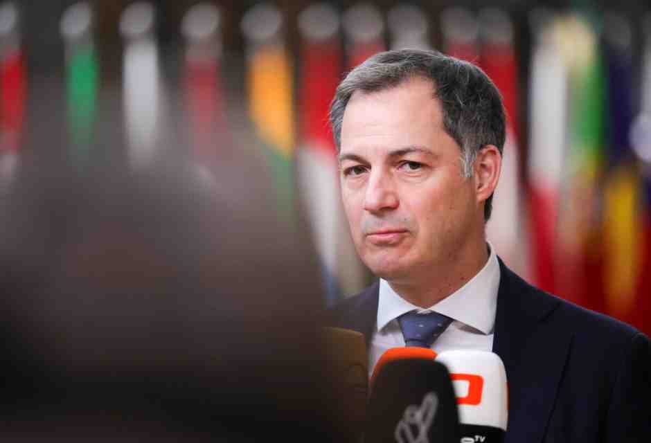 &nbsp;Alexander De Croo, attuale presidente belga - foto Ansa
