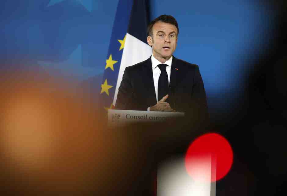 Emmanuel Macron (LaPresse)