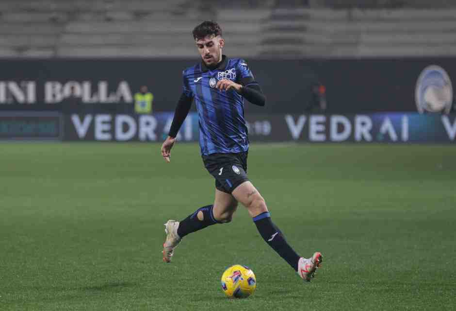L'esterno sinistro dell'Atalanta Matteo Ruggeri (foto LaPresse)