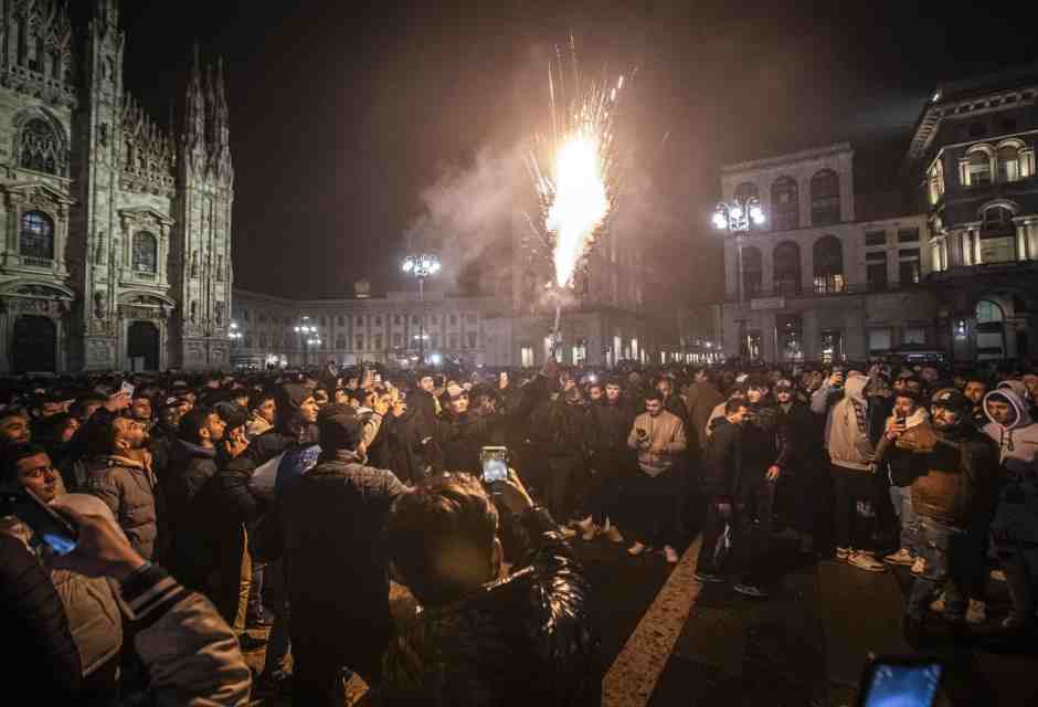 Capodanno 2024 a Milano - foto LaPresse