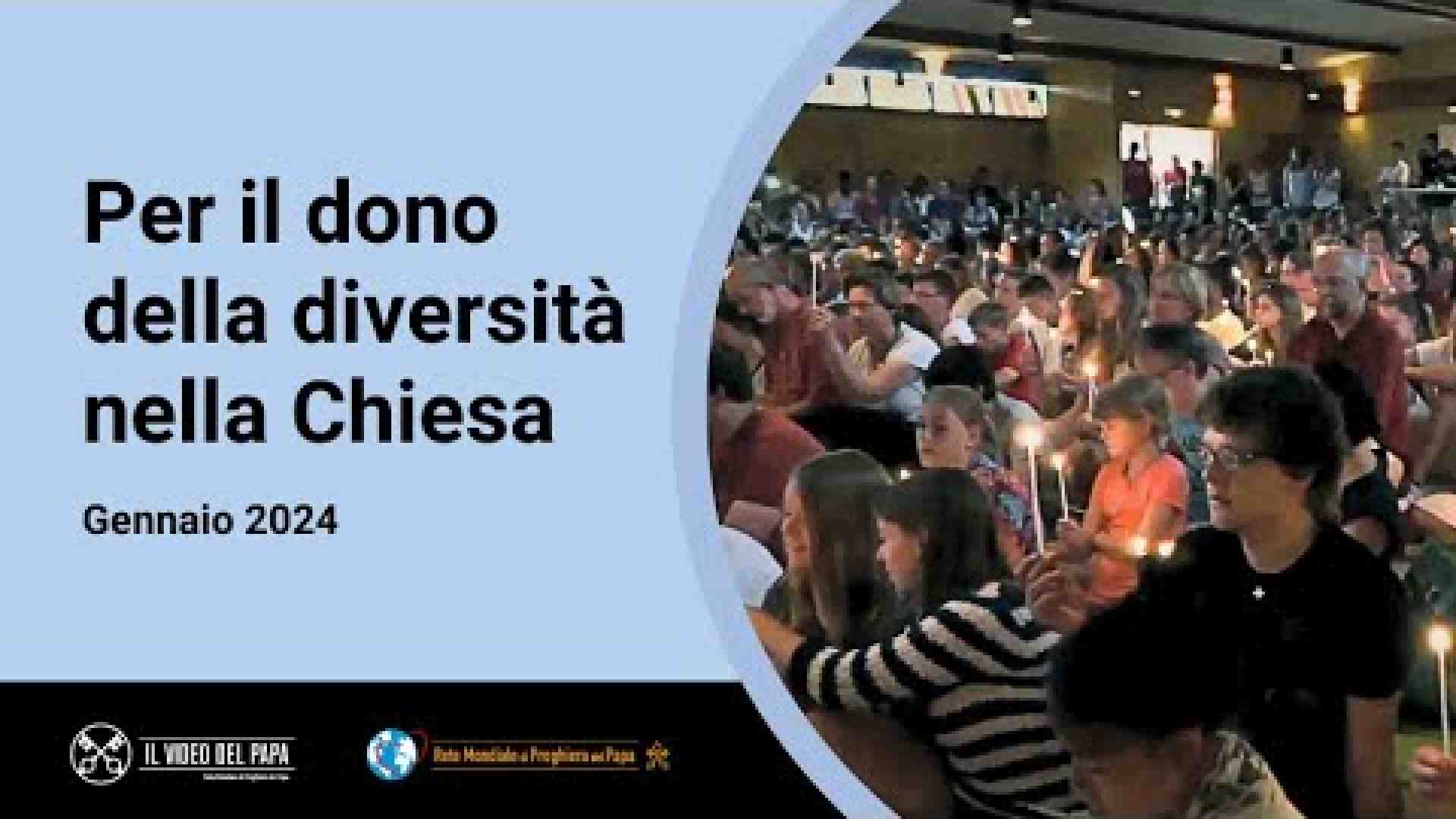 Immagine di Francesco: nella Chiesa le differenze sono un dono