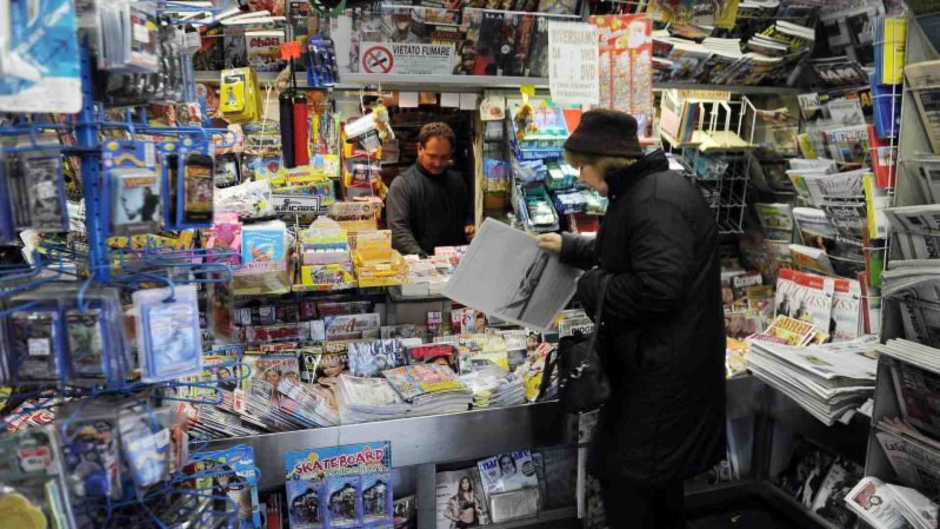 Immagine di Chiuse in quattro anni 2.700 edicole: una perdita secca superiore al 16%