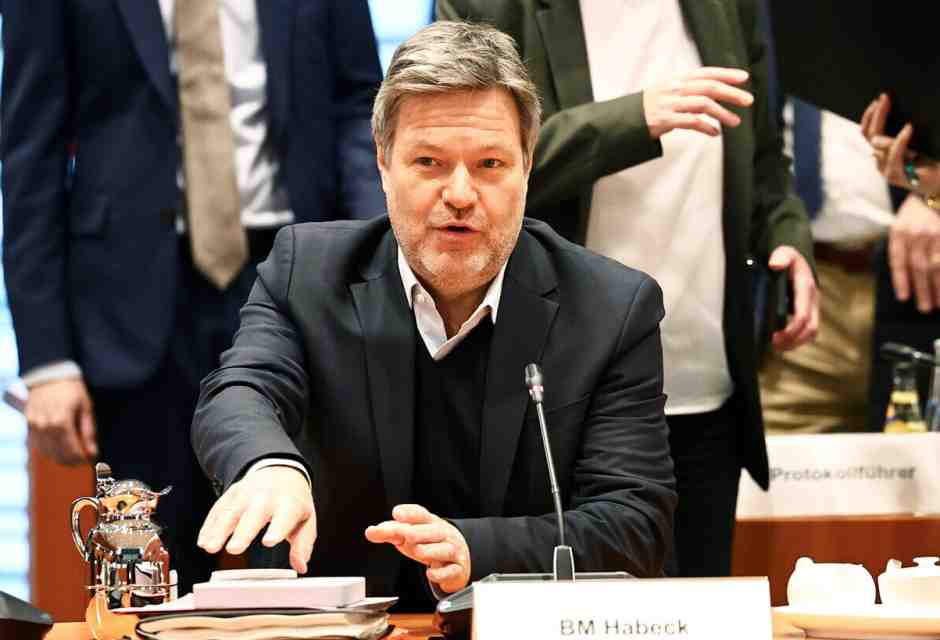 &nbsp;Robert Habeck, ministro dell'Economia e vicecancelliere tedesco - foto Ansa
