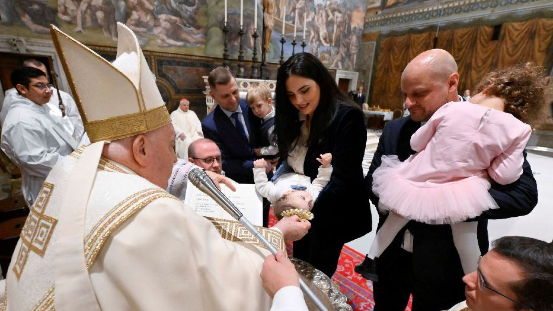 Immagine di Il Papa: i bambini sono maestri di fede
