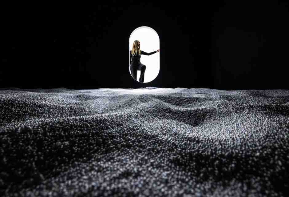 &nbsp;"Immersione: le Origini 1949-1949", un'installazione di Fabio Mauri - foto Ansa