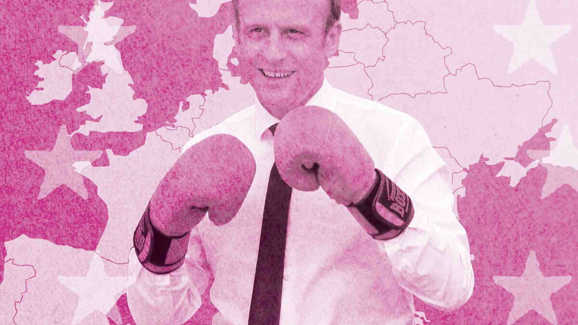 Immagine di Macron è pronto a fare a pugni per le Europee