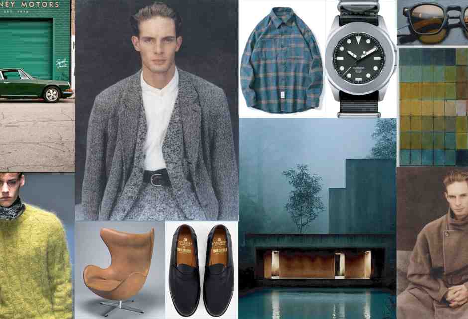 &ldquo;Modernismo&rdquo;. Il moodboard della collezione presentata da Todd Snyder alla Stazione Leopolda di Firenze il 9 gennaio&nbsp;<br />