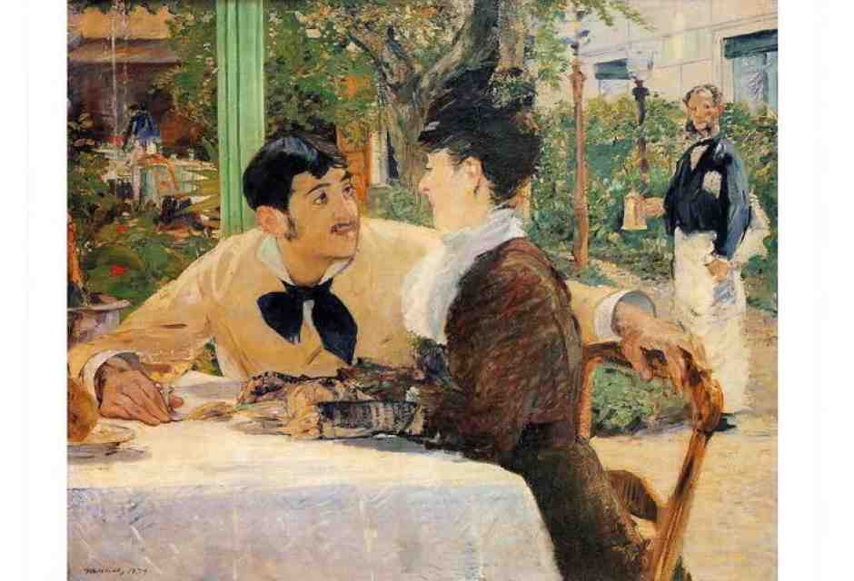 &Eacute;douard Manet, Chez le P&egrave;re Lathuille, 1879&nbsp;<br />