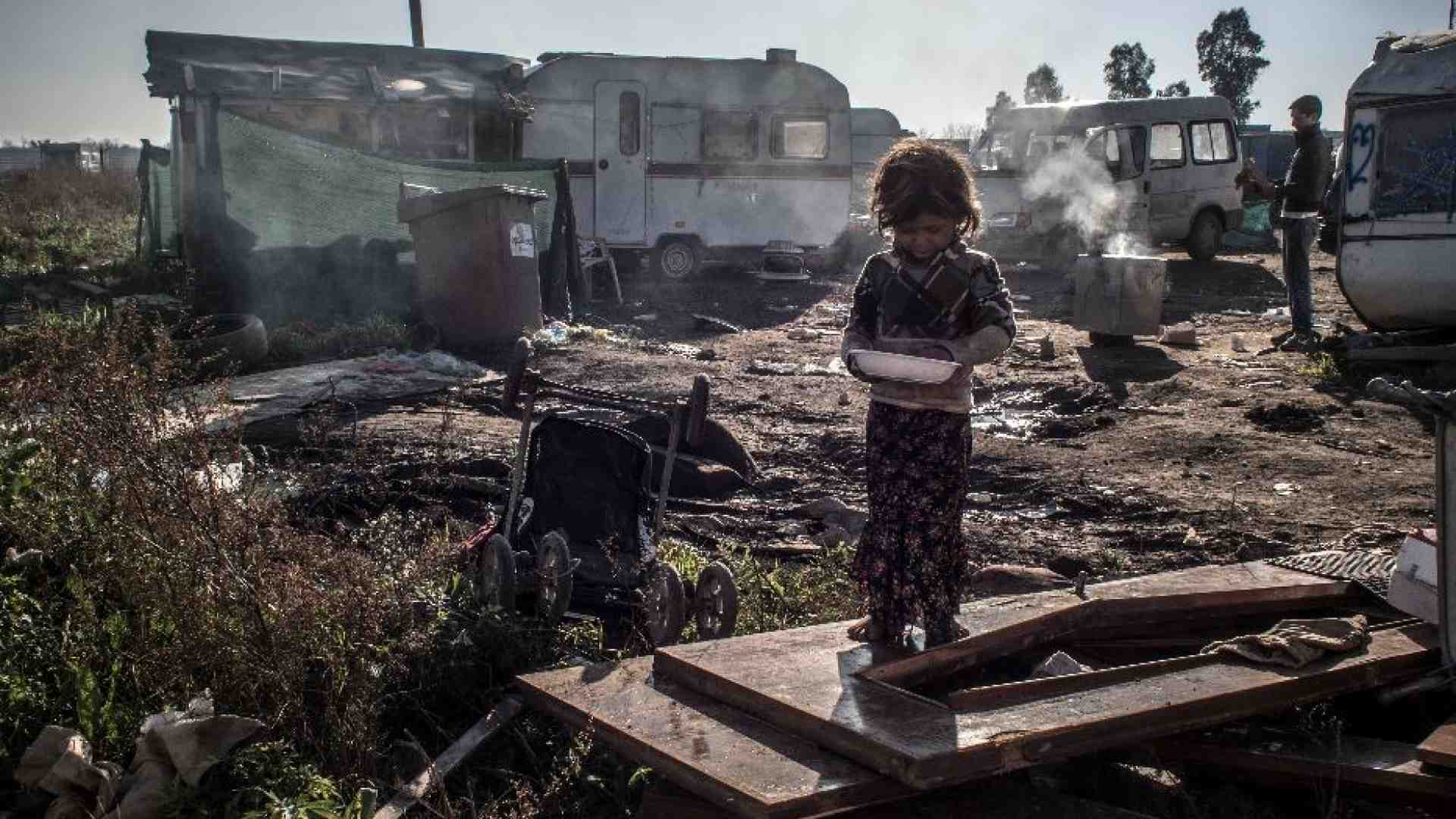 Immagine di Michelle morta a 7 anni nel campo rom. Quei bimbi in un mondo che non è loro