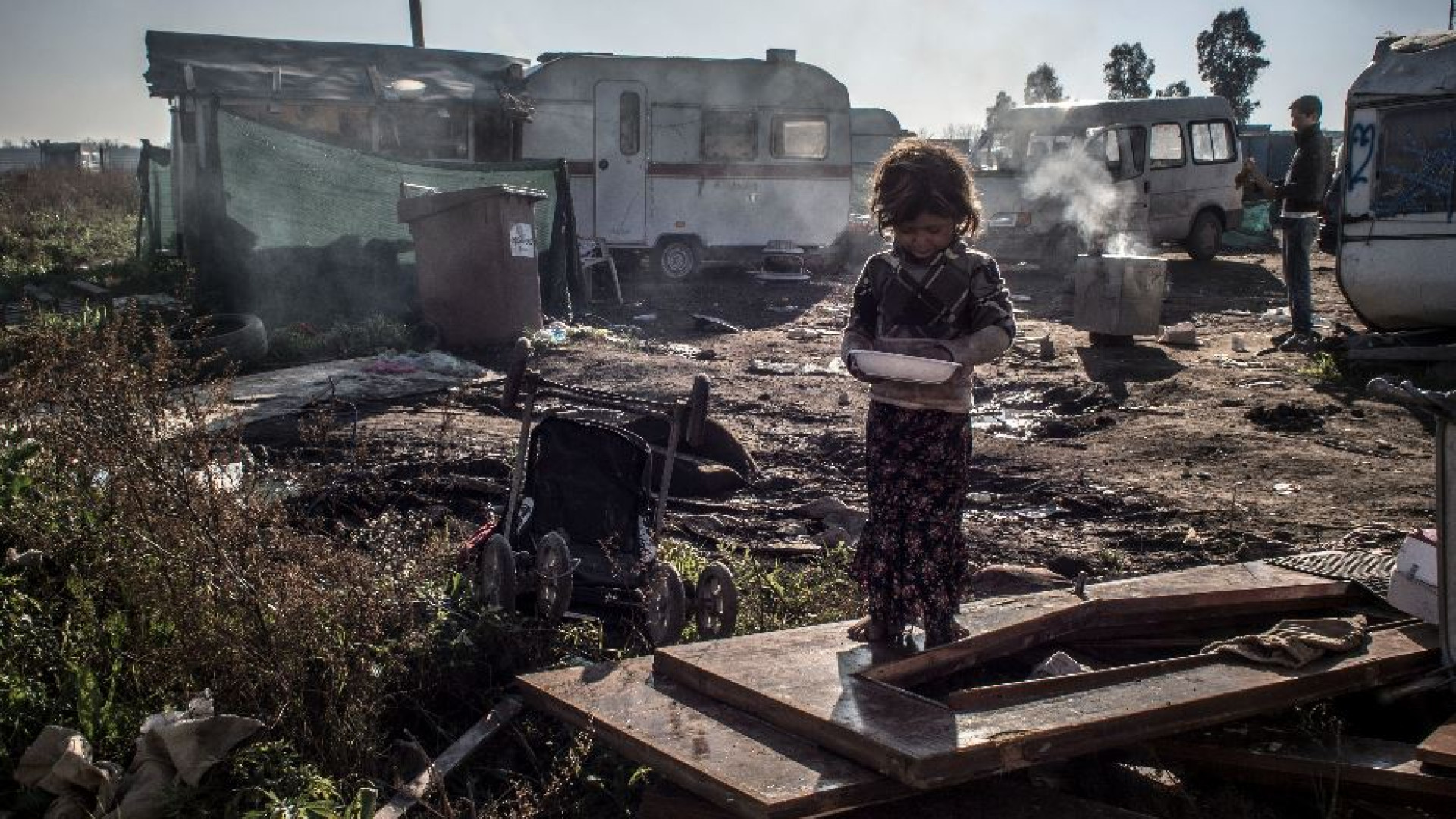 Immagine di Michelle morta a 7 anni nel campo rom. Quei bimbi in un mondo che non è loro