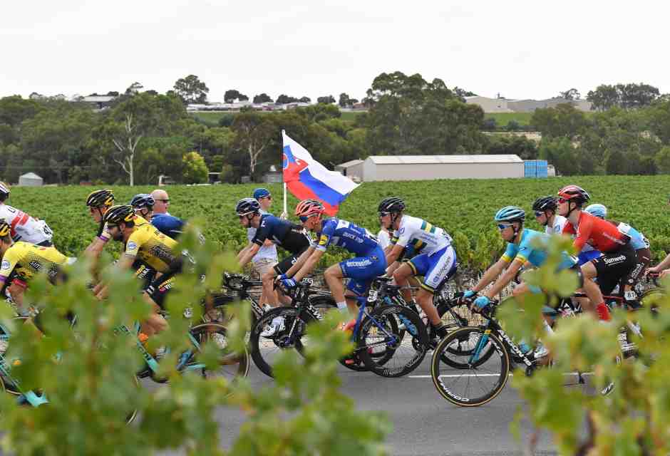 Inizia il Santos Tour Down Under (foto Epa via Ansa)