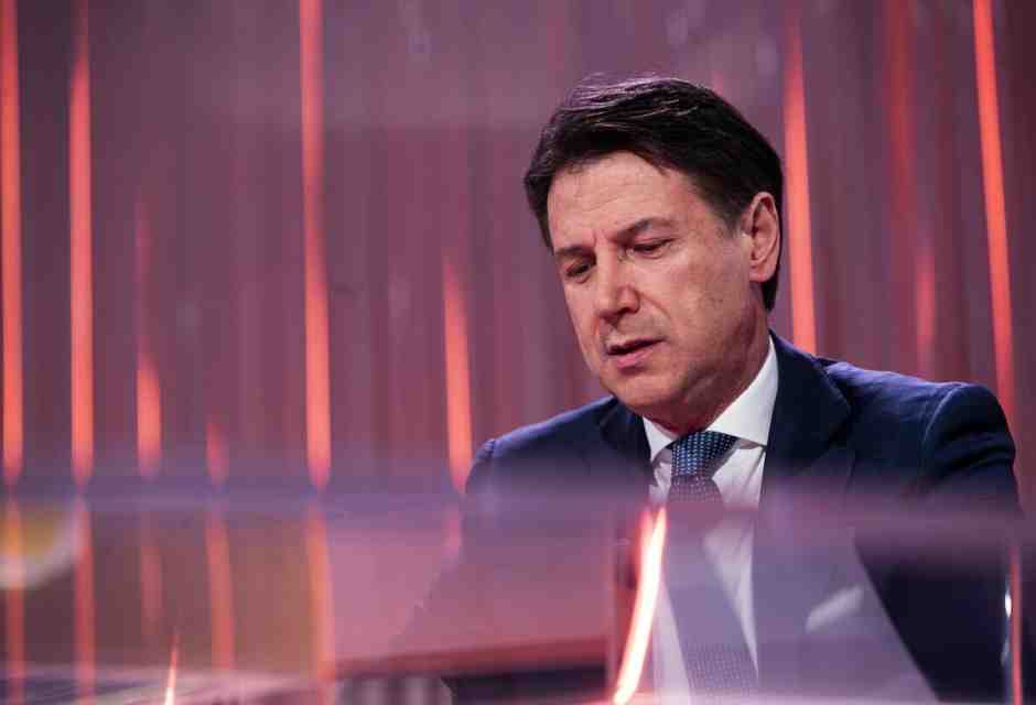 Giuseppe Conte (Ansa)
