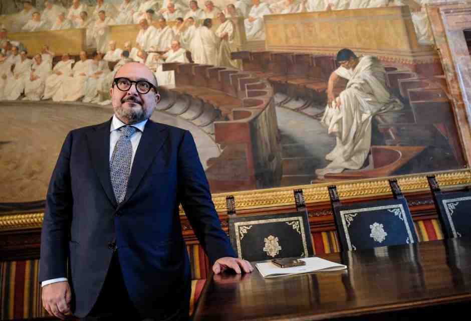 Il ministro Gennaro Sangiuliano (foto LaPresse)