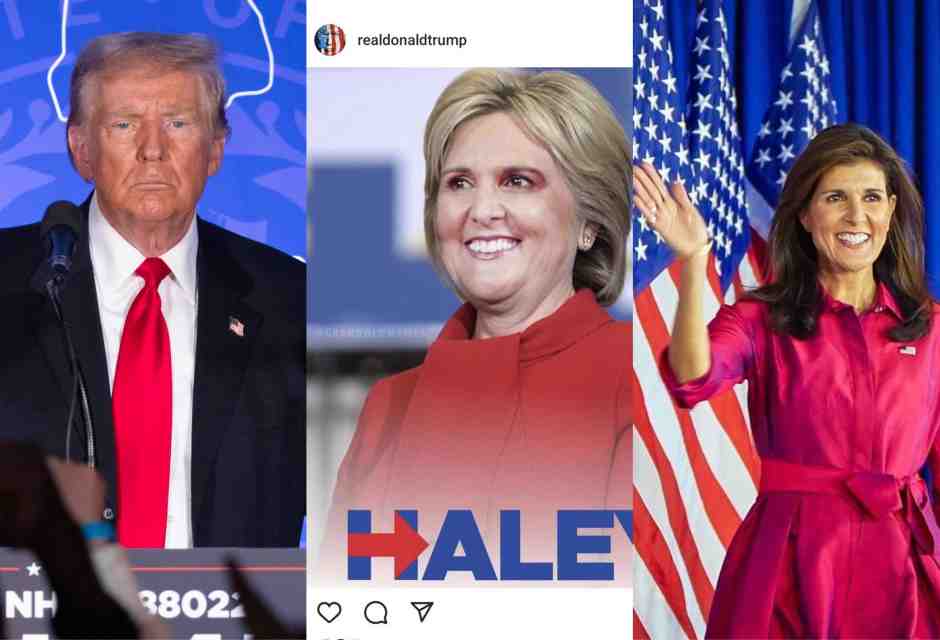 &nbsp;Donald Trump, un suo post contro la sua avversaria e Nikky Haley