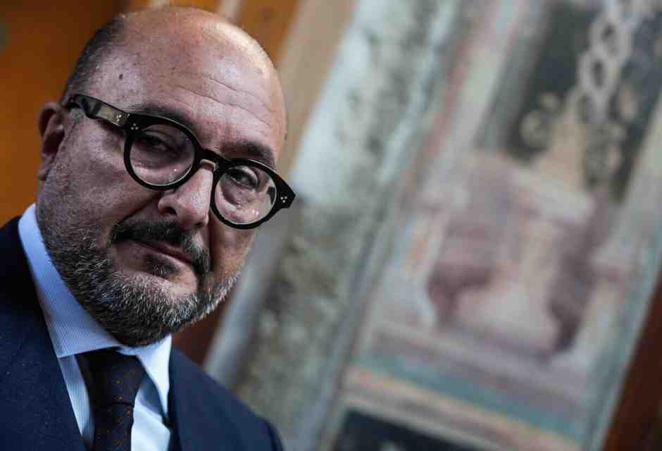 <span style="font-family: Arial, sans-serif; font-size: 12px;">Gennaro Sangiuliano - foto Ansa</span>