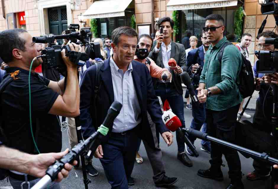 &nbsp;Il sindaco di Bergamo Giorgio Gori, che ha annunciato la sua candidatura alle prossime elezioni europee - foto Ansa