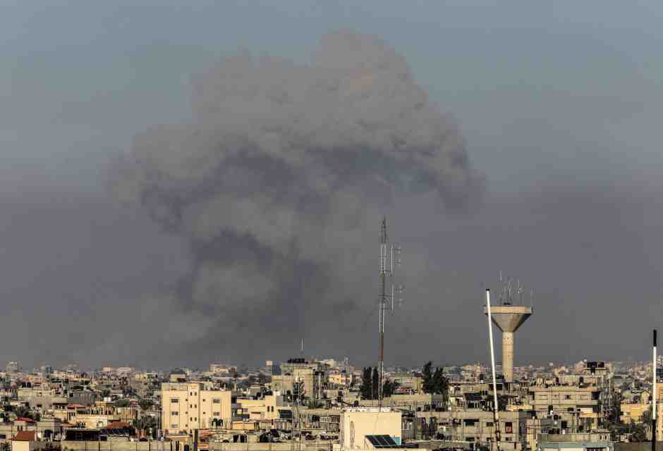 GAZA Photo by Abed Rahim Khatib/Anadolu via Getty Images&nbsp;<br />