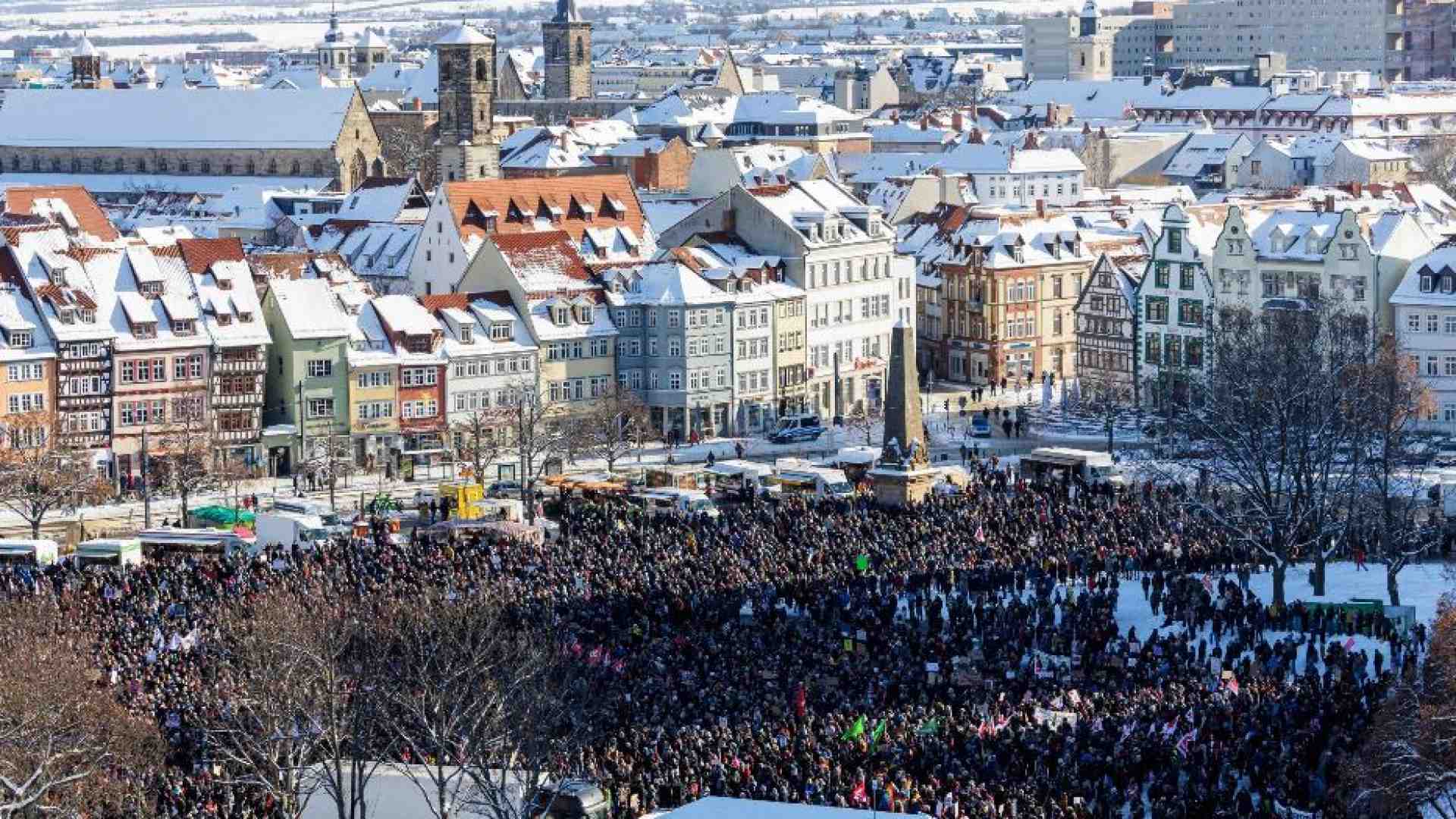 Immagine di Germania in piazza contro l'estrema destra