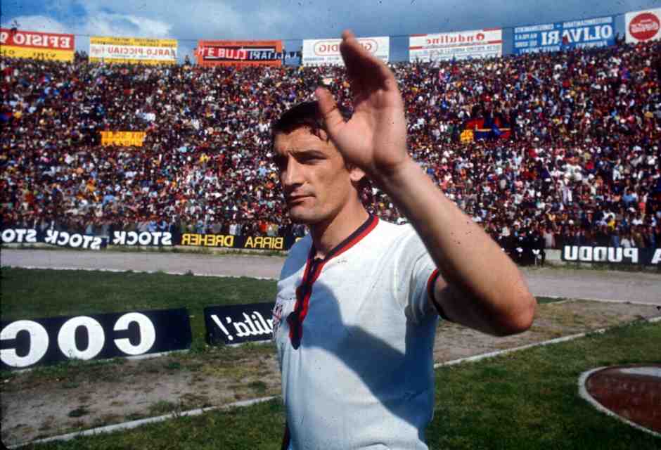 &Egrave; morto Gigi Riva (foto Ansa)